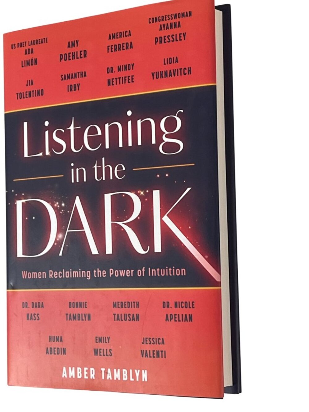 Listening in the Dark Amber Tamblyn Hardcover Essays Memoir Book New